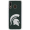 Michigan State University Spartans Logo Galaxy A20 Clear Case