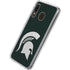 Michigan State University Spartans Logo Galaxy A20 Clear Case