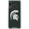 Michigan State University Spartans Logo Galaxy A30 Clear Case