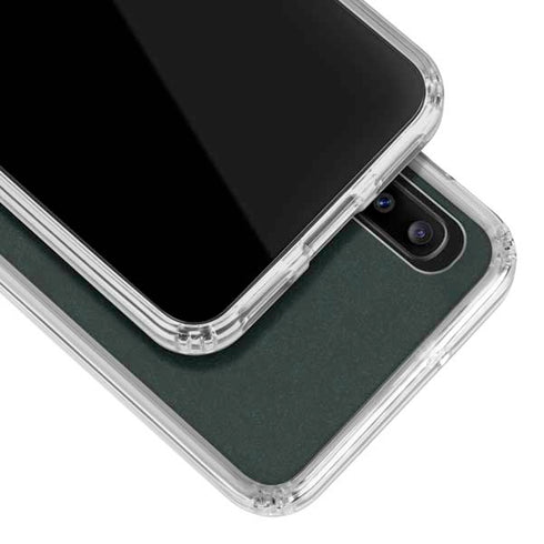 Michigan State University Spartans Logo Galaxy A30 Clear Case