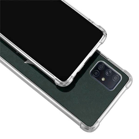 Michigan State University Spartans Logo Galaxy A71 5G Clear Case