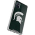 Michigan State University Spartans Logo Galaxy A71 5G Clear Case