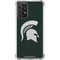 Michigan State University Spartans Logo Galaxy A72 5G Clear Case