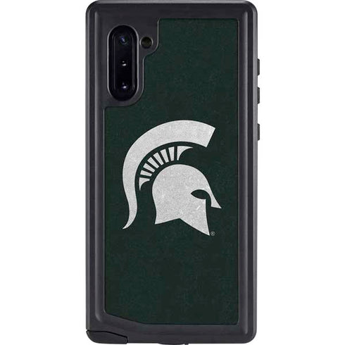 Michigan State University Spartans Logo Galaxy Note 10 Waterproof Case