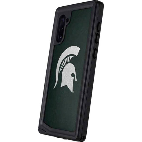 Michigan State University Spartans Logo Galaxy Note 10 Waterproof Case