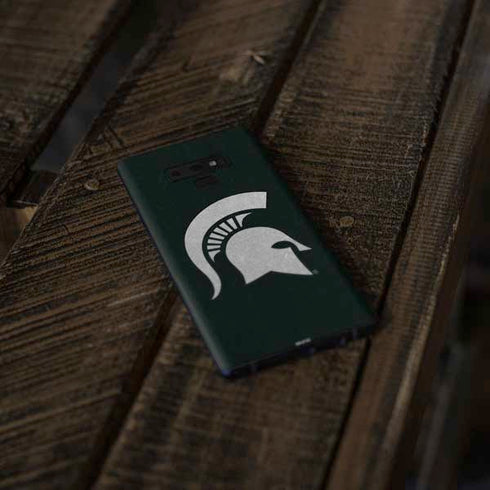 Michigan State University Spartans Logo Galaxy Note 9 Skin