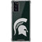 Michigan State University Spartans Logo Galaxy Note20 5G Clear Case