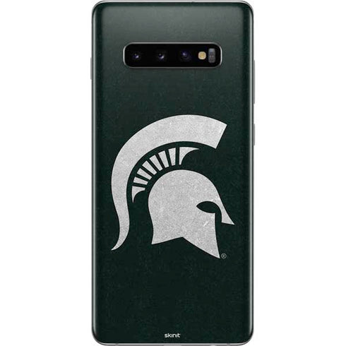 Michigan State University Spartans Logo Galaxy S10 Plus Skin