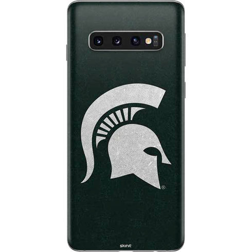 Michigan State University Spartans Logo Galaxy S10 Skin