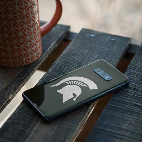 Michigan State University Spartans Logo Galaxy S10e Skin