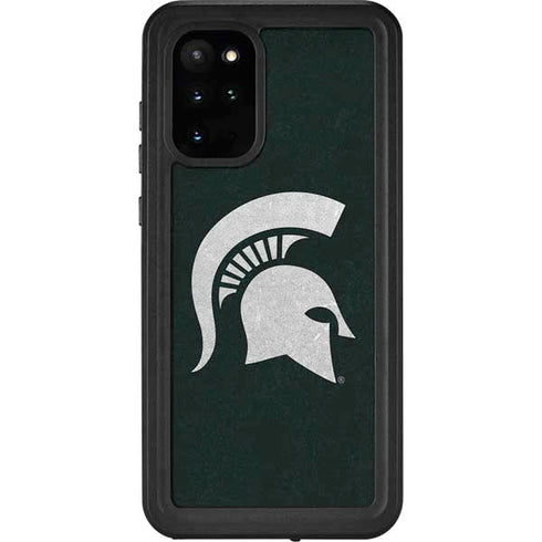 Michigan State University Spartans Logo Galaxy S20 Plus Waterproof Case