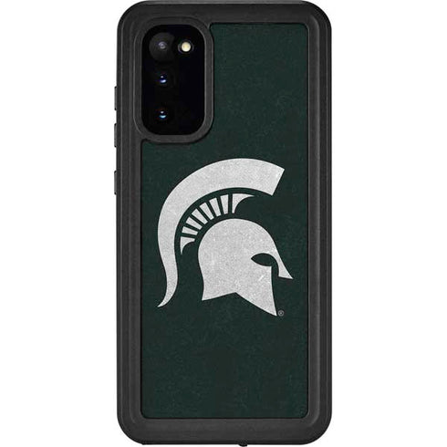Michigan State University Spartans Logo Galaxy S20 Waterproof Case