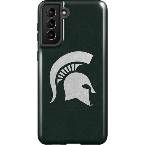 Michigan State University Spartans Logo Galaxy S21 FE Pro Case