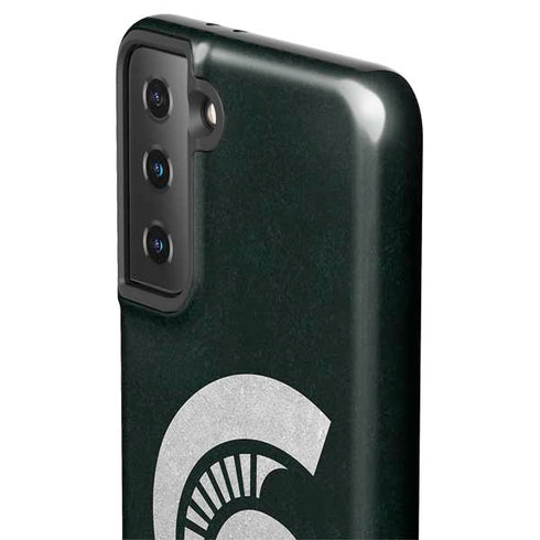 Michigan State University Spartans Logo Galaxy S21 FE Pro Case