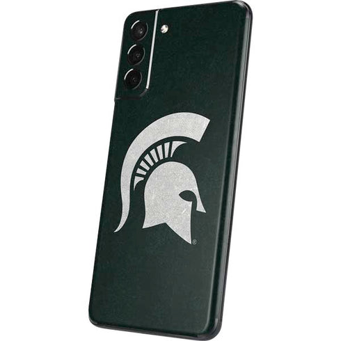 Michigan State University Spartans Logo Galaxy S21 Plus 5G Skin