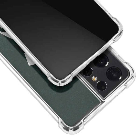 Michigan State University Spartans Logo Galaxy S21 Ultra 5G Clear Case