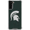 Michigan State University Spartans Logo Galaxy S22 Plus Clear Case