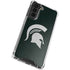 Michigan State University Spartans Logo Galaxy S22 Plus Clear Case