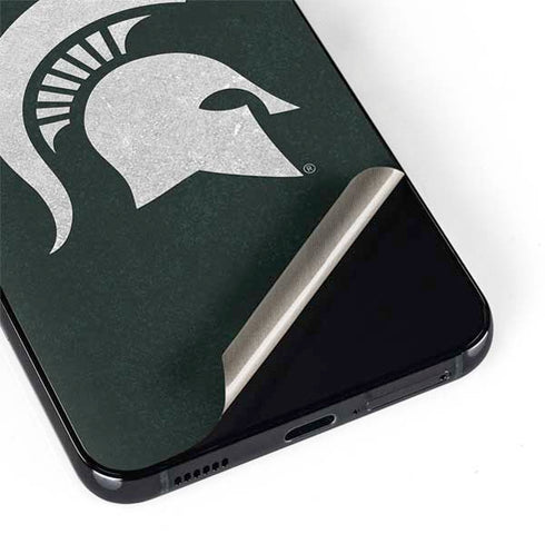 Michigan State University Spartans Logo Galaxy S22 Skin