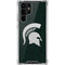 Michigan State University Spartans Logo Galaxy S22 Ultra Clear Case