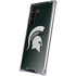 Michigan State University Spartans Logo Galaxy S22 Ultra Clear Case