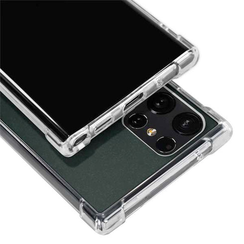 Michigan State University Spartans Logo Galaxy S22 Ultra Clear Case