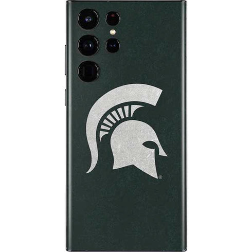 Michigan State University Spartans Logo Galaxy S22 Ultra Skin