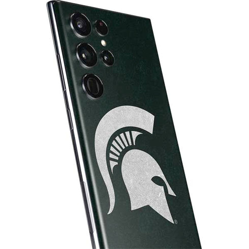 Michigan State University Spartans Logo Galaxy S22 Ultra Skin