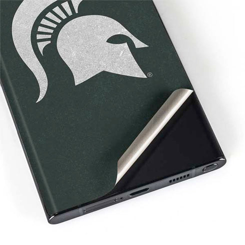 Michigan State University Spartans Logo Galaxy S22 Ultra Skin