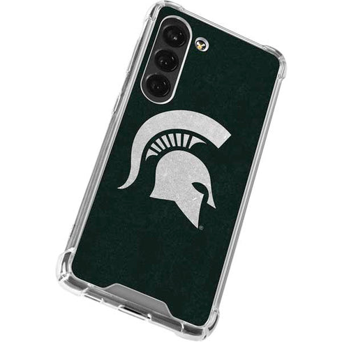 Michigan State University Spartans Logo Galaxy S23 Clear Case