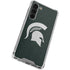 Michigan State University Spartans Logo Galaxy S23 Plus Clear Case