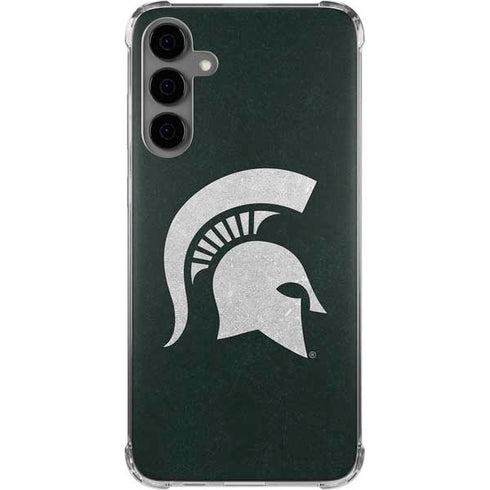Michigan State University Spartans Logo Galaxy S24 Plus Clear Case