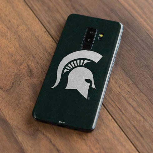 Michigan State University Spartans Logo Galaxy S9 Plus Skin