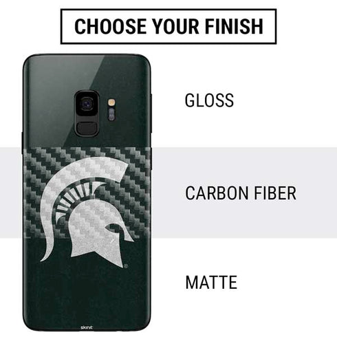 Michigan State University Spartans Logo Galaxy S9 Skin