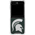Michigan State University Spartans Logo Galaxy Z Flip5 5G Clear Case