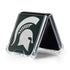 Michigan State University Spartans Logo Galaxy Z Flip5 5G Clear Case