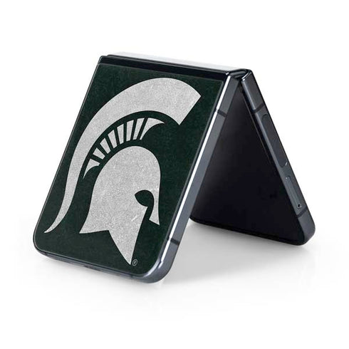 Michigan State University Spartans Logo Galaxy Z Flip5 5G Skin
