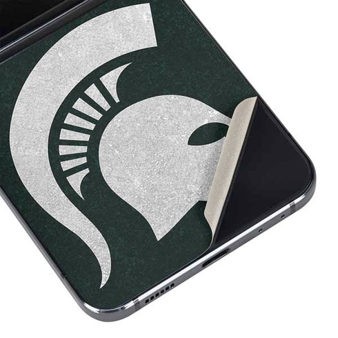 Michigan State University Spartans Logo Galaxy Z Flip5 5G Skin