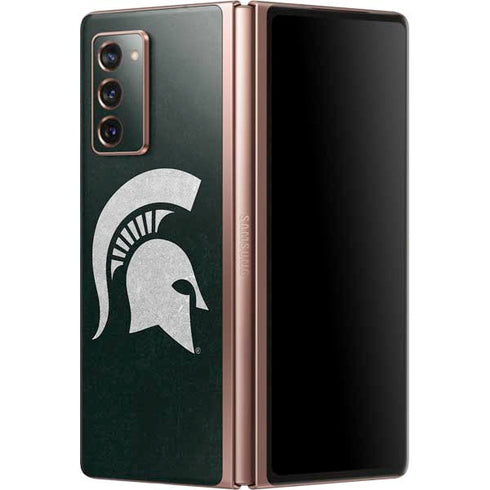 Michigan State University Spartans Logo Galaxy Z Fold2 5G Skin