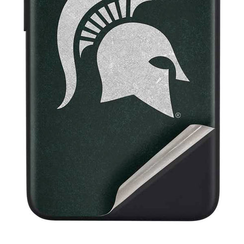 Michigan State University Spartans Logo Google Pixel 4a Skin