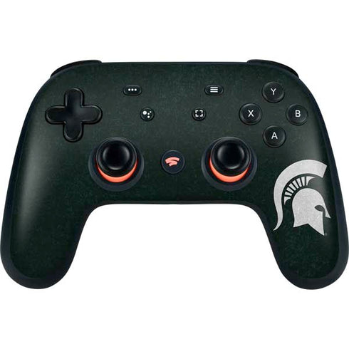 Michigan State University Spartans Logo Google Stadia Controller Skin