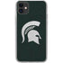 Michigan State University Spartans Logo iPhone 11 Clear Case