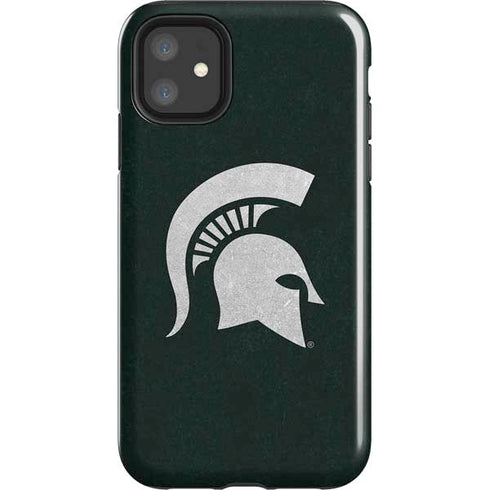 Michigan State University Spartans Logo iPhone 11 Impact Case