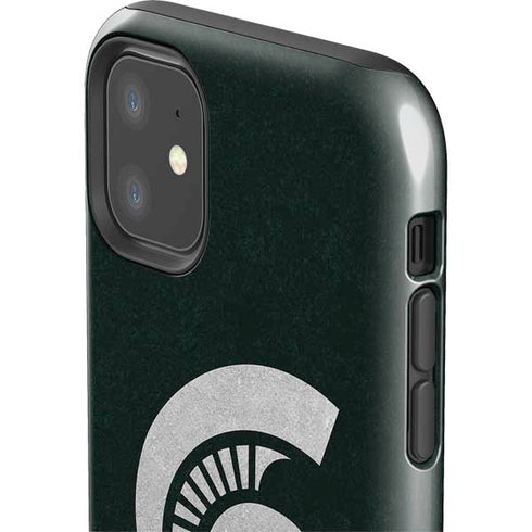 Michigan State University Spartans Logo iPhone 11 Impact Case