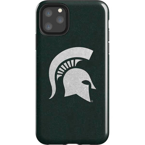 Michigan State University Spartans Logo iPhone 11 Pro Max Impact Case