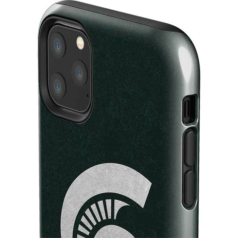 Michigan State University Spartans Logo iPhone 11 Pro Max Impact Case