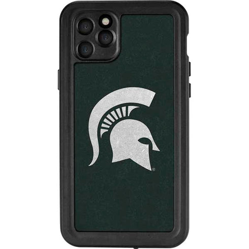 Michigan State University Spartans Logo iPhone 11 Pro Max Waterproof Case