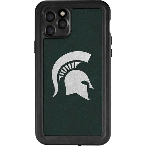 Michigan State University Spartans Logo iPhone 11 Pro Waterproof Case