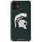 Michigan State University Spartans Logo iPhone 12 Clear Case