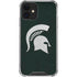 Michigan State University Spartans Logo iPhone 12 Clear Case